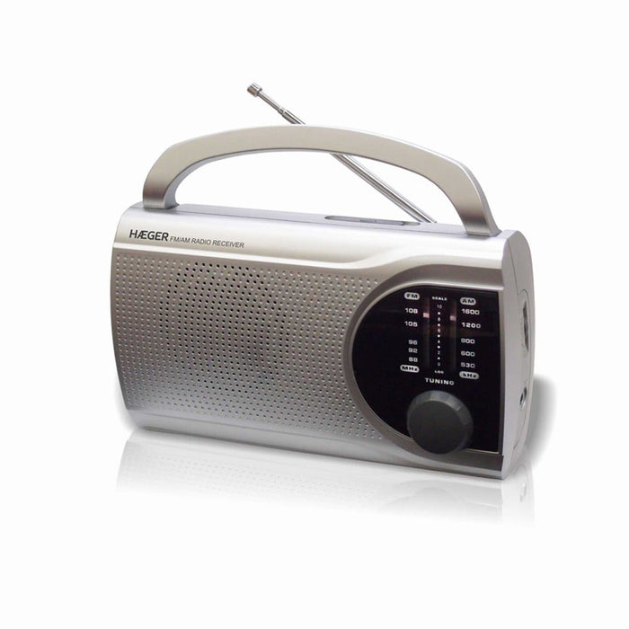 EAN 5608475015830 - Haeger PR-BIB.004B radio Portátil Digital Plata imagen 1