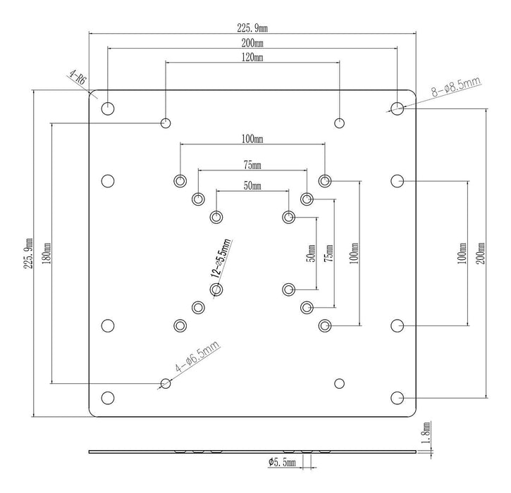 EAN 8435739901465 - AISENS ACC001-289 kit de montaje Acero imagen 6