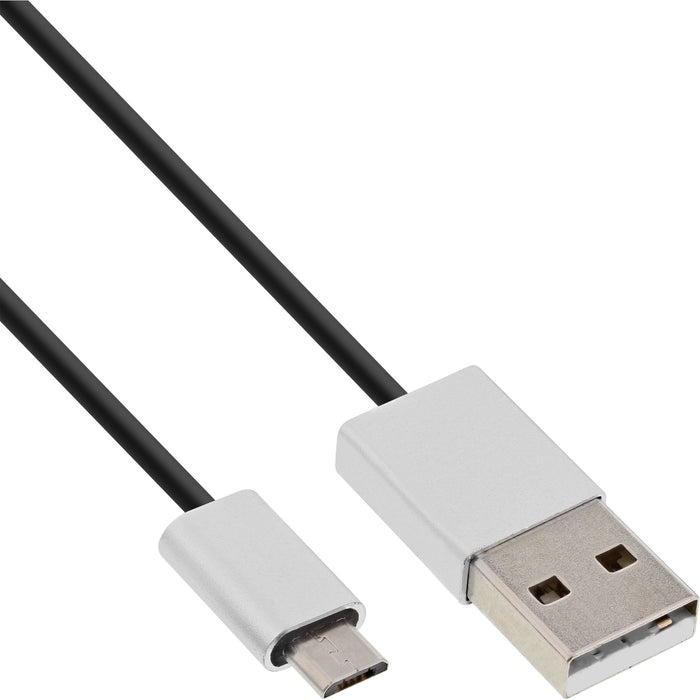 EAN 4043718260645 - InLine 31720I cable USB USB 2.0 2 m USB A Micro-USB B 0,48 Gbit/s Negro imagen 1