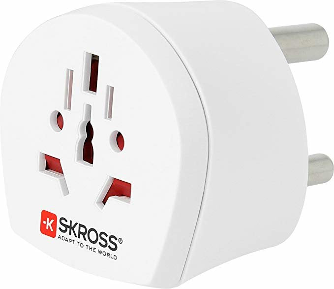 EAN 7640166320234 - Skross 1.500224-E adaptador de enchufe eléctrico Tipo M Universal Blanco imagen 2