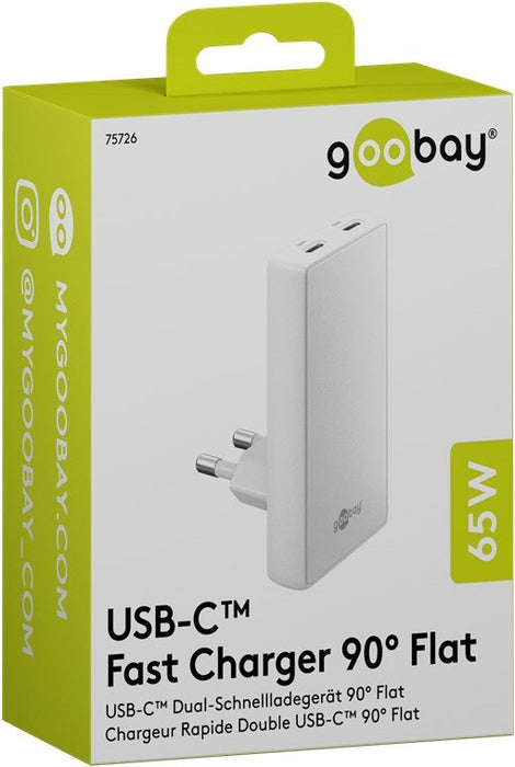 EAN 4040849757266 - Goobay 75726 cargador de dispositivo móvil Universal Blanco Corriente alterna Carga rápida Interior imagen 3