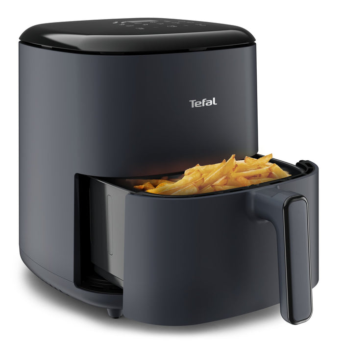 EAN 3045387291112 - Tefal Easy Fry Max EY245B Sencillo 5 L Independiente 1500 W Freidora de aire caliente Gris imagen 9