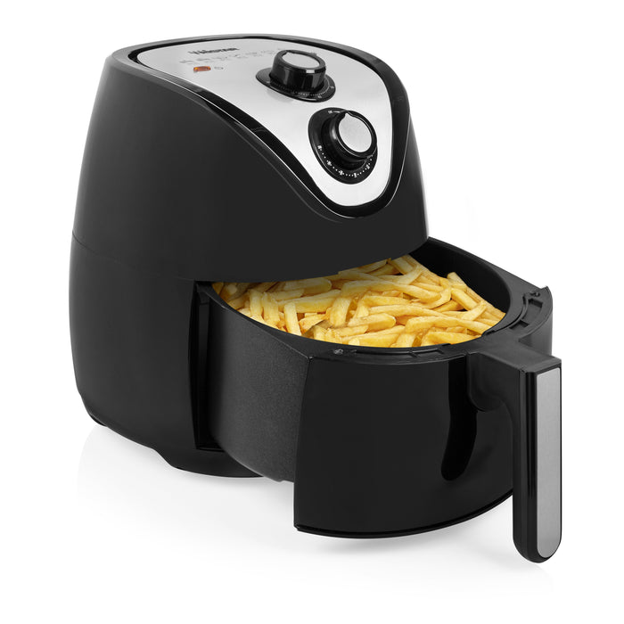 EAN 8713016075628 - Tristar FR-6994 freidora Sencillo 4,5 L Independiente 1500 W Freidora de aire caliente Negro, Plata imagen 2