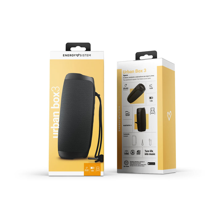 EAN 8432426449897 - Energy Sistem Urban Box 3 Space Altavoz monofónico portátil Negro 16 W imagen 5