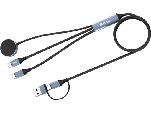 EAN 5705730441691 - Sandberg 441-69 cable USB 1,2 m USB A/USB C Negro imagen 1