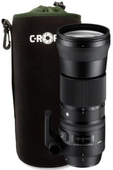 EAN 4260572671176 - C-Rope CRP-LNB-XXL-BLK-2 funda o tapa para objetivo de cámara Negro, Verde Vellón, Neopreno Funda de prot imagen 1