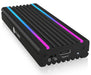 EAN 4250078170518 - ICY BOX IB-1824ML-C31 Caja externa para unidad de estado sólido (SSD) Negro M.2 imagen 2