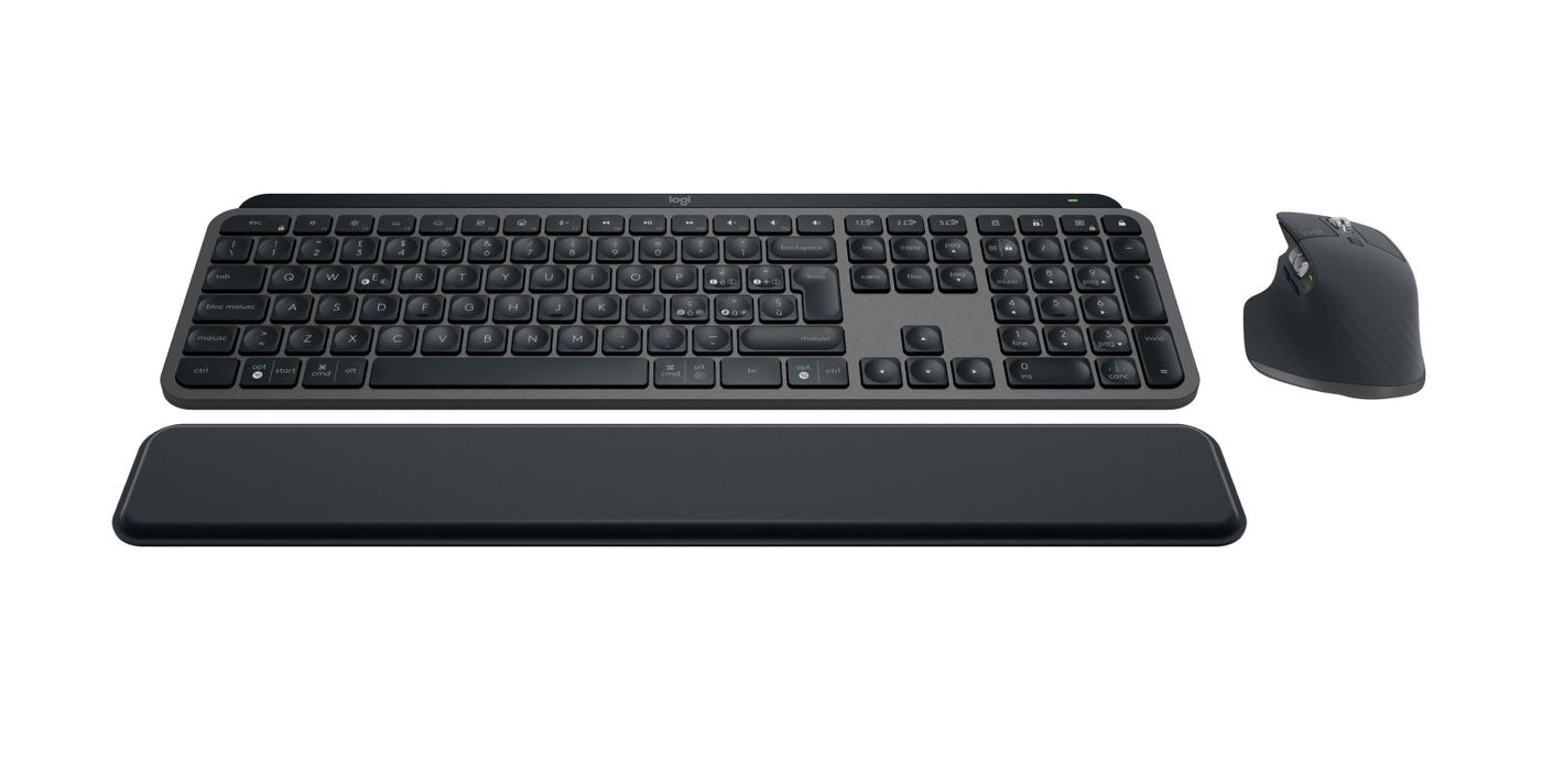 EAN 5099206112414 - Logitech MX Keys S Combo teclado Ratón incluido Oficina Bluetooth QWERTY Italiano Grafito imagen 1