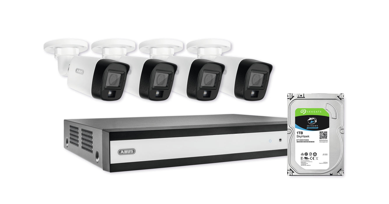 EAN 4003318841484 - ABUS TVVR33843T 8-Kanal Hybrid Analog Komplettset TVVR33843T Kabelgebunden IP-Überwachungs-Set 2960 x 166 imagen 3