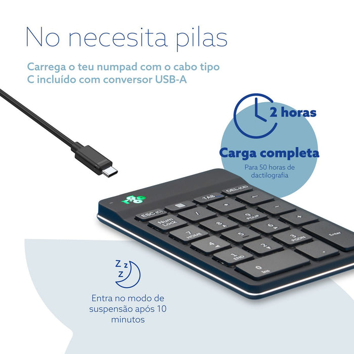 EAN 8719274491569 - R-Go Tools RGOCONMWLBL teclado numérico Universal imagen 9