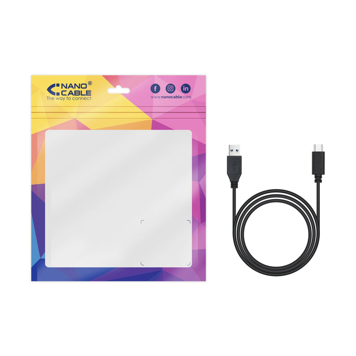 EAN 8433281009974 - Nanocable 10.01.4001-L150 cable USB USB 3.2 Gen 2 (3.1 Gen 2) 1,5 m USB A USB C imagen 4
