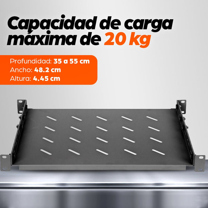 EAN 0766623714082 - Intellinet 714082 accesorio de bastidor Cajón metálico para rack imagen 7