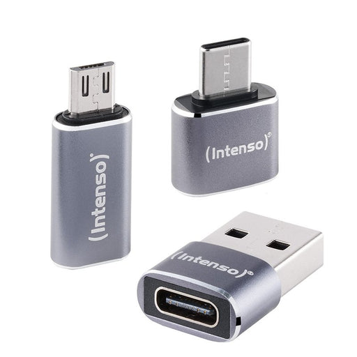 EAN 4034303038152 - Intenso 7600913 cambiador de género para cable Gris imagen 1