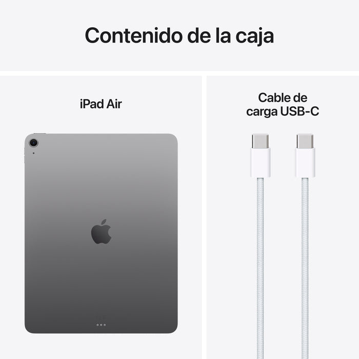 EAN 195949978180 - Apple iPad Air Apple M 1 TB 33 cm (13") 8 GB Wi-Fi 6E (802.11ax) iPadOS 18 Gris imagen 10