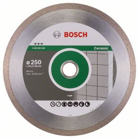 EAN 3165140581448 - Bosch 2 608 602 638 hoja de sierra circular 25 cm 1 pieza(s) imagen 1