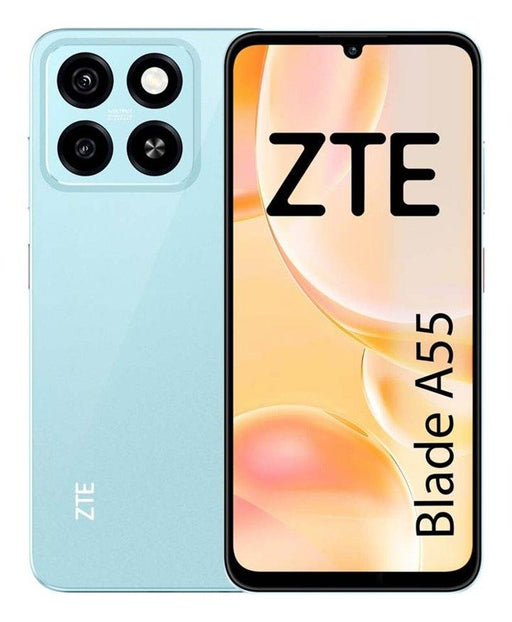 EAN 6902176128493 - ZTE Blade A55 17,1 cm (6.75") SIM doble 4G USB Tipo C 4 GB 128 GB 5000 mAh Azul imagen 1
