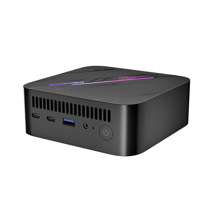 EAN 6931548323297 - Blackview MP100 AMD Ryzen™ 5 7430U 16 GB DDR4-SDRAM 512 GB SSD Windows 11 Pro SFF Mini PC Negro imagen 1