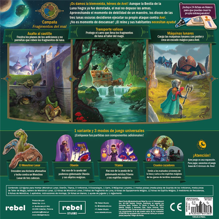 EAN 8435407641365 - Asmodee Chronicles of Avel REAVE05ES juego de tablero Juego de mesa imagen 3