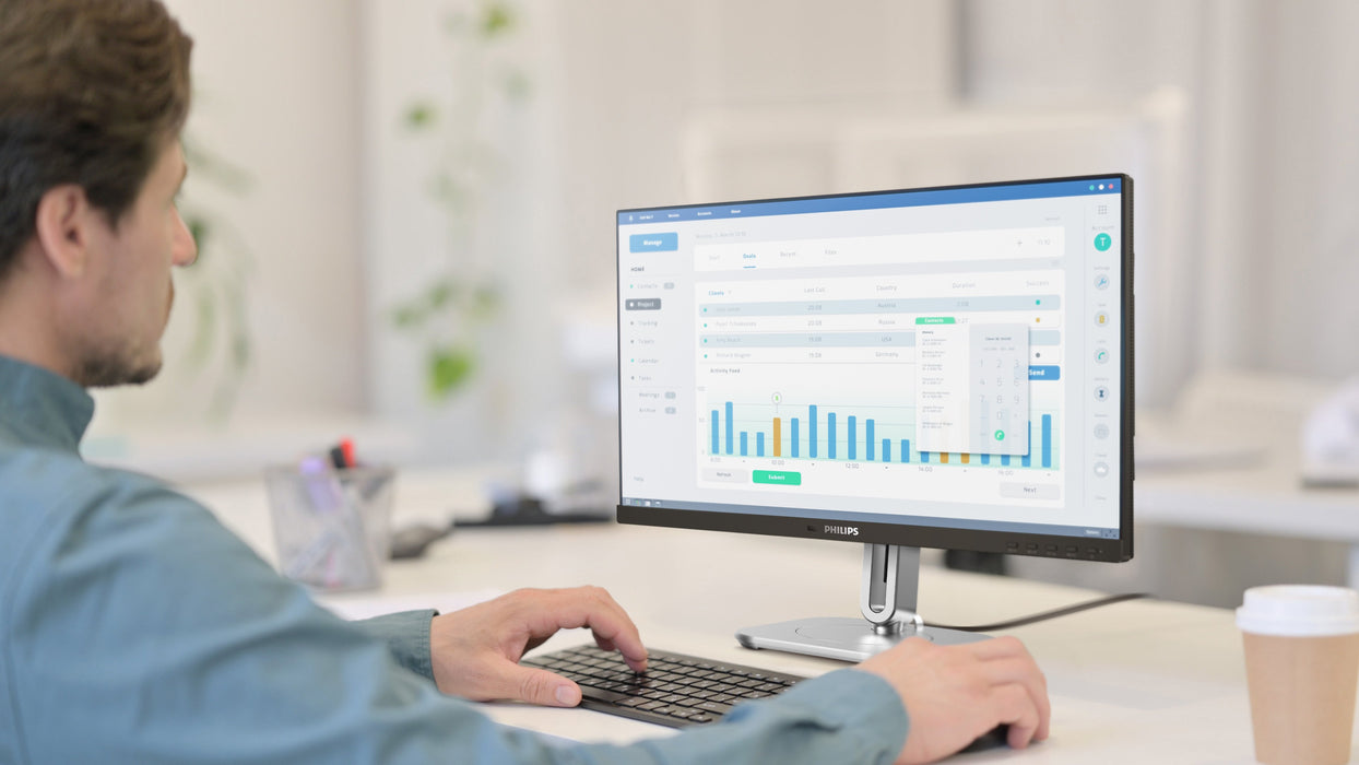 EAN 8721038001723 - Philips 5000 series 24B2G5200/00 pantalla para PC 60,5 cm (23.8") 1920 x 1080 Pixeles Full HD LCD Antraci imagen 14