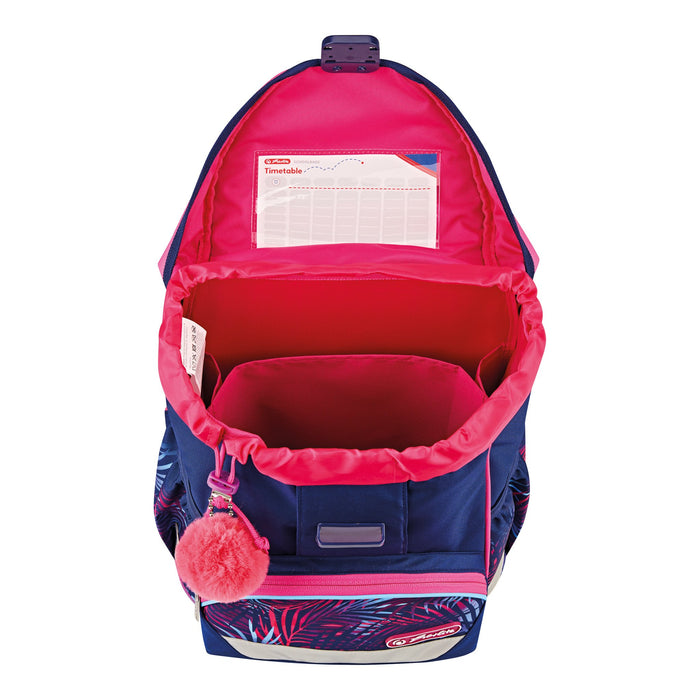 EAN 4008110347608 - Herlitz UltraLight Tropical Chill mochila Mochila escolar Rosa, Violeta Poliéster imagen 5
