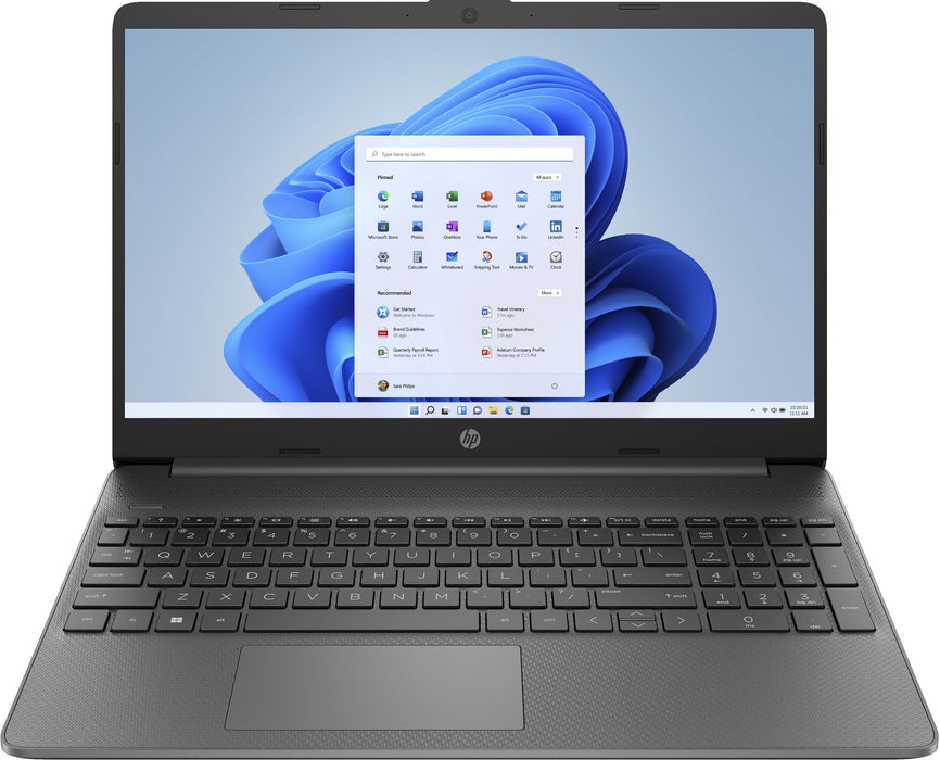 EAN 198122291502 - HP 15s-fq0045ns Intel® Celeron® N4120 Portátil 39,6 cm (15.6") HD 4 GB DDR4-SDRAM 128 GB SSD Wi-Fi 5 (802. imagen 1