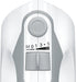 EAN 4242002723044 - Bosch MFQ36440 batidora Batidora de mano 450 W Blanco imagen 4