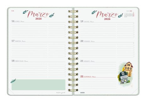 EAN 8422952407096 - Finocam 770300226 agenda Agenda semanal Verde imagen 8