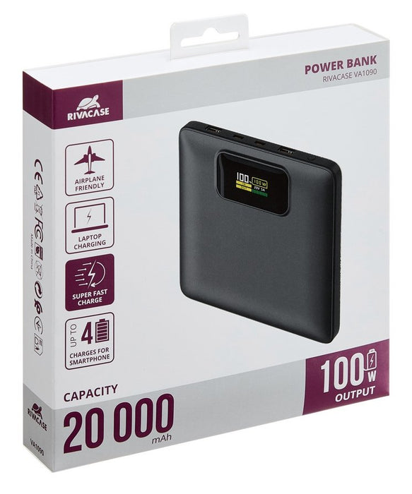 EAN 4260709016337 - Rivacase Turbo Polímero de litio 20000 mAh Negro imagen 16