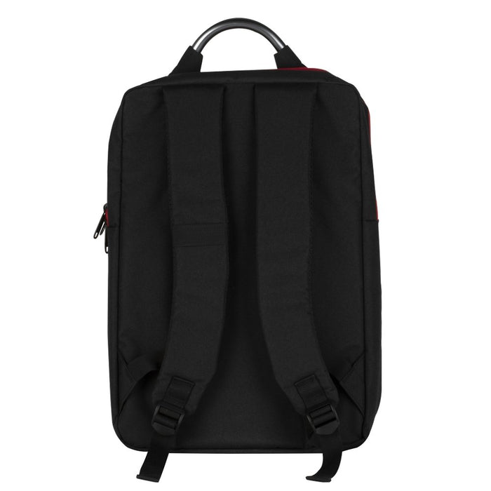 EAN 3328170286169 - Konix Bjorn mochila Mochila informal Negro, Rojo imagen 4