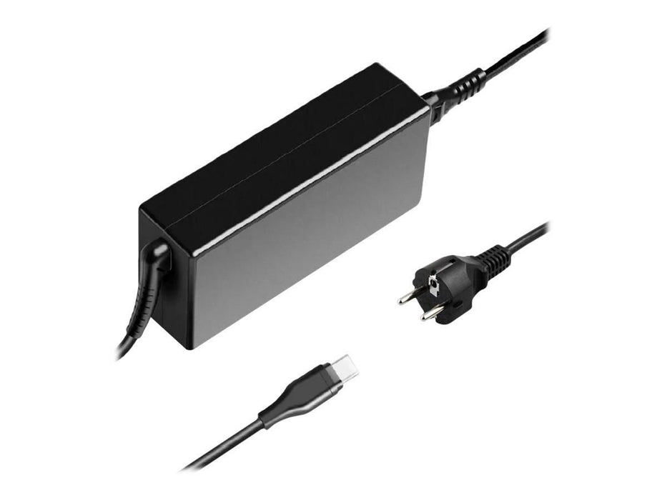 EAN 5704174985754 - CoreParts MBXUSBC-AC0024 adaptador e inversor de corriente Negro imagen 1