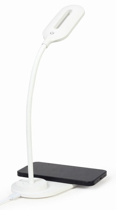 EAN 8716309125994 - Gembird TA-WPC10-LED-01-W cargador de dispositivo móvil Smartphone Blanco CC Cargador inalámbrico Interio imagen 5