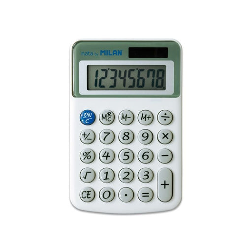 EAN 8411574020912 - Milan 40918BL calculadora Escritorio Calculadora básica Blanco imagen 2