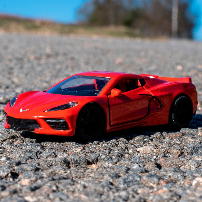 EAN 4006874023592 - Siku Chevrolet Corvette Stingray Modelo a escala de coche deportivo Previamente montado 1:50 imagen 6