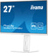 EAN 4948570124893 - iiyama ProLite XUB2797HSU-W2 pantalla para PC 68,6 cm (27") 1920 x 1080 Pixeles Full HD LED Blanco imagen 6
