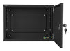 EAN 5901969433418 - Lanberg WAF1-5203-04-00B armario rack 4U Bastidor de pared Negro imagen 4