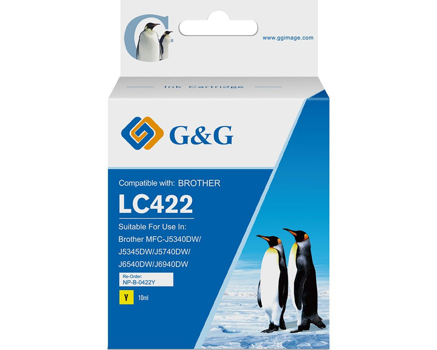 EAN 6941881232545 - G&G 20583 cartucho de tinta 1 pieza(s) Compatible Amarillo imagen 3
