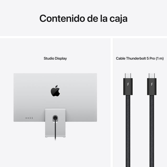 EAN 195950529708 - Apple Studio Display pantalla para PC 68,6 cm (27") 5120 x 2880 Pixeles 5K Ultra HD LED Plata imagen 9