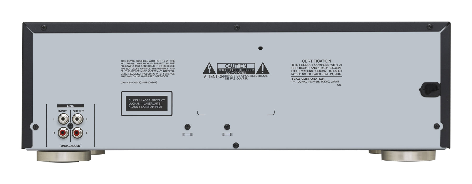 EAN 4907034224302 - TEAC AD-850-SE/B reproductor de CD Negro Reproductor de CD portátil imagen 2