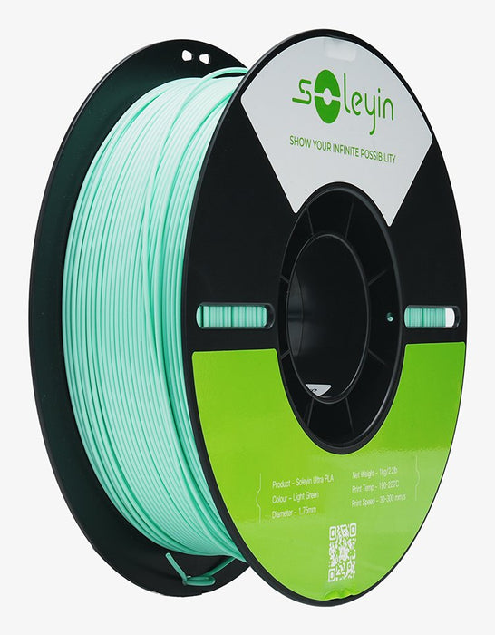 EAN 6977905741366 - Creality Soleyin Ultra PLA Ácido poliláctico (PLA) Verde claro 1 kg imagen 1