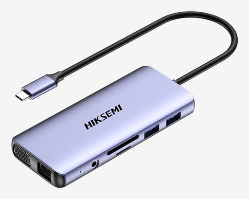 EAN 6974202728526 - Hikvision HS-HUB-DS11 base para portátil y replicador de puertos Alámbrico USB Tipo C Gris imagen 1