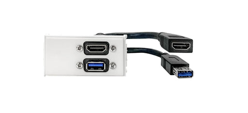 EAN 5704174894643 - Vivolink WI221295 toma de corriente HDMI + USB A Blanco imagen 1