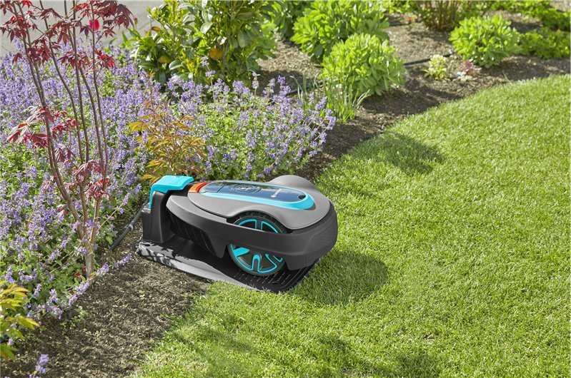 EAN 4066407503441 - Gardena 19605-60 cortadora de césped Robot cortacésped Batería Negro, Verde, Gris imagen 5