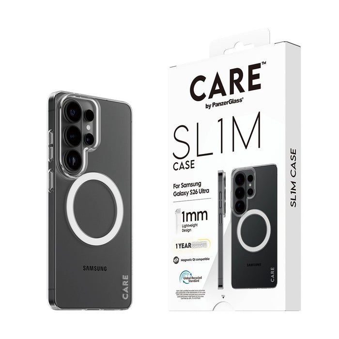 EAN 5715685035203 - PanzerGlass CARE™ by ® SL1M Case Transparent w. Qi Samsung Galaxy S26 Ultra funda para teléfono móvil 17, imagen 6
