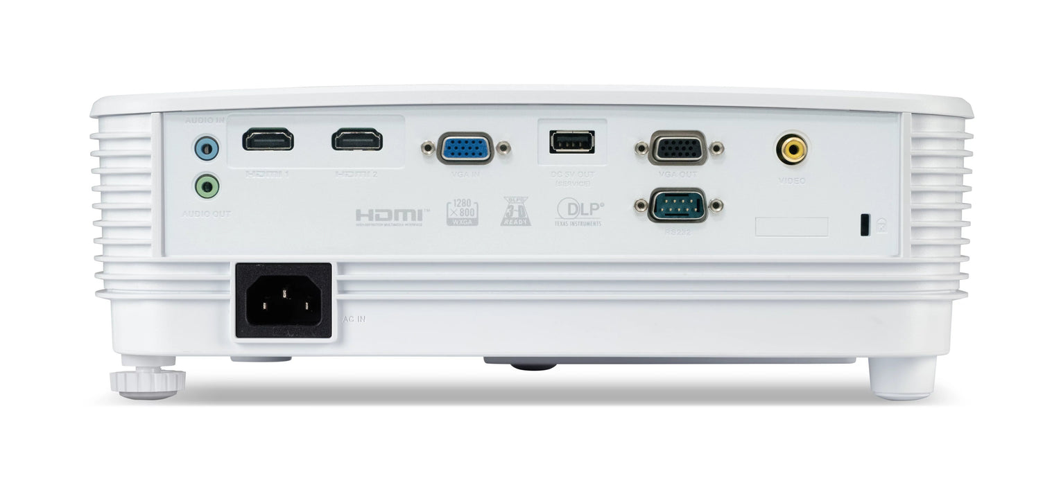 EAN 4711474660664 - Acer P1357 Proyector de alcance estándar 4800 lúmenes ANSI DLP WXGA (1280x800) 3D Blanco imagen 7