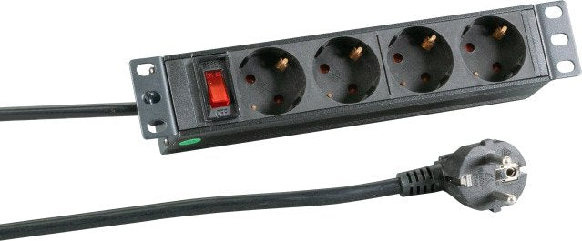 EAN 4049759203948 - EFB Elektronik EK631DE.11 base múltiple 2 m 4 salidas AC Interior Negro imagen 1