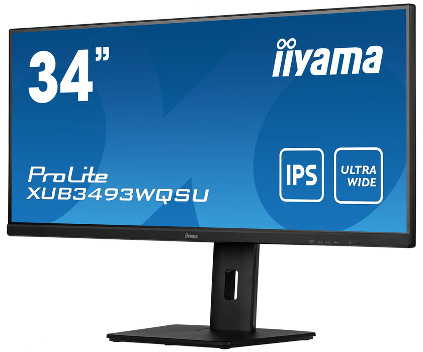 EAN 4948570121359 - iiyama ProLite XUB3493WQSU-B5 pantalla para PC 86,4 cm (34") 3440 x 1440 Pixeles UltraWide Quad HD LED Ne imagen 5
