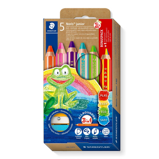 EAN 4007817177273 - Staedtler 140 C6P2 lápiz de color Rosa, Verde, Azul claro, Naranja, Violeta 5 pieza(s) imagen 1