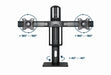 EAN 8716309127639 - Gembird MS-D2-01 soporte para monitor 68,6 cm (27") Escritorio Negro imagen 19