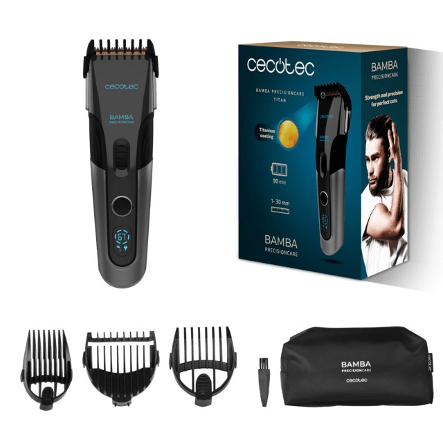 EAN 8435484033749 - Cecotec 03374 depiladora para la barba Batería 3 3 cm Negro imagen 2