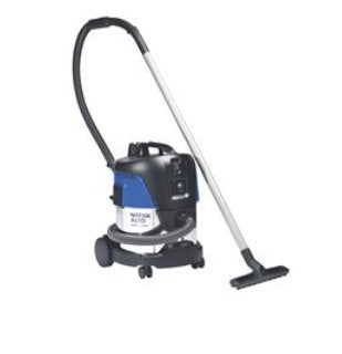 EAN 5711145158864 - Nilfisk AERO 21-21 PC INOX Negro, Azul, Acero inoxidable 20 L 1250 W imagen 1